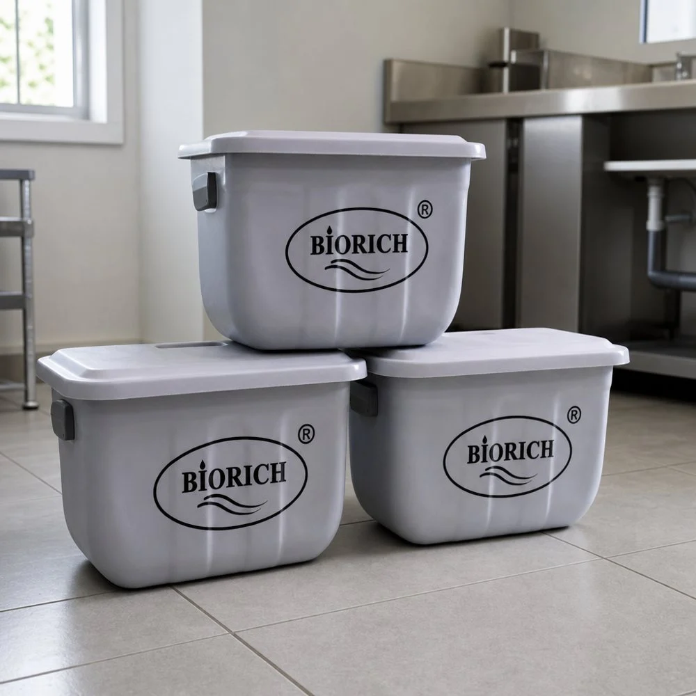 Unit grease trap portable BIORICH fiberglass