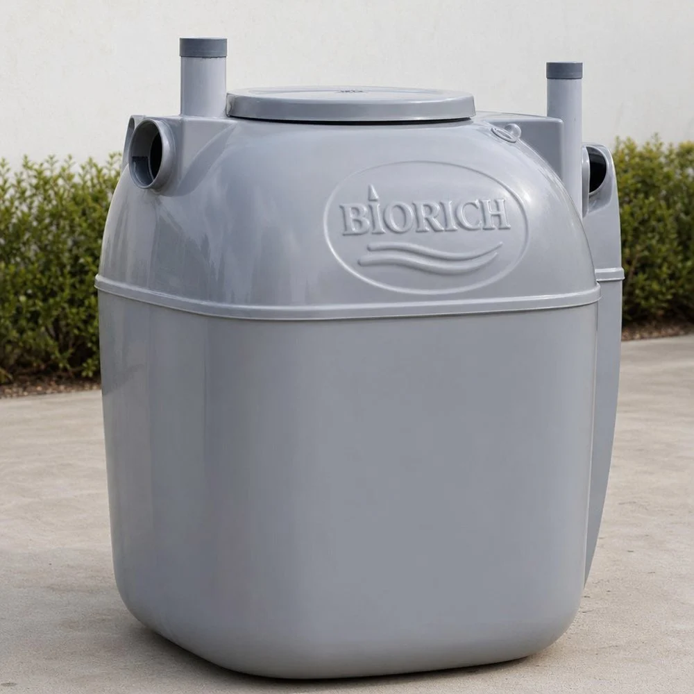 Septic tank biotech fiberglass BIORICH tampak satu unit