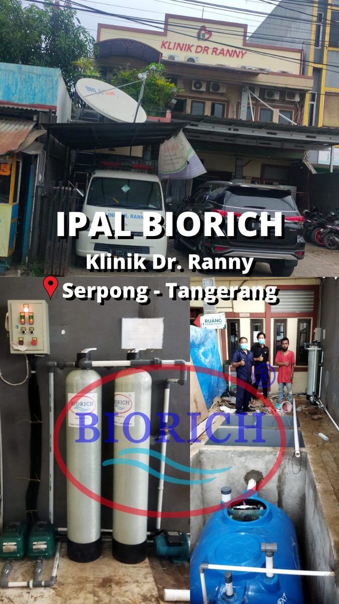 IPAL klinik — Klinik Dr. Ranny, Serpong Tangerang
