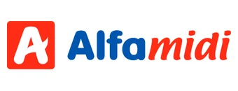 Alfamidi (PT Midi Utama Indonesia Tbk) Logo PT Midi Utama Indonesia Tbk (Alfamidi) — klien PT Surya Utama Fibertek