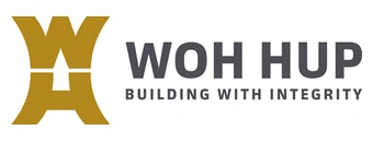 PT Woh Hup Indonesia Logo Woh Hup Indonesia — klien PT Surya Utama Fibertek
